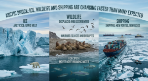 Read more about the article Arctic Shock: Ice, Wildlife and Shipping Are Changing Faster Than Many Expected