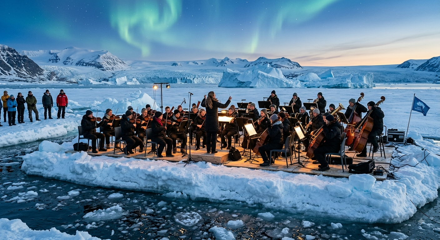 Read more about the article Arctic Circle Symphony: The Chilling Story Making Waves Beyond the Ice