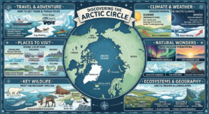 Read more about the article Arctic Circle: Travel, Places, Wildlife, Climate and Natural Wonders