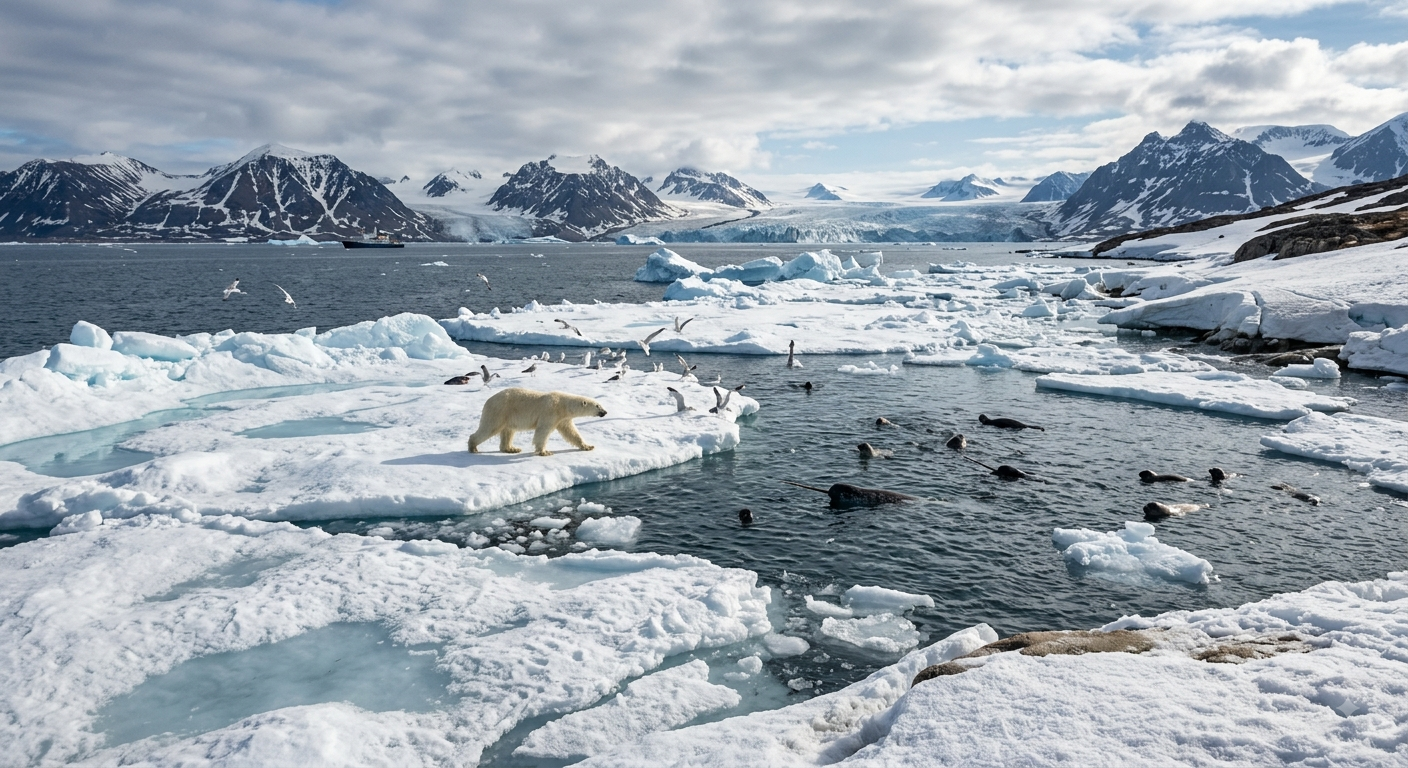 Read more about the article Arctic Circle: Ice, Environment, Wildlife, and the Changing Polar World