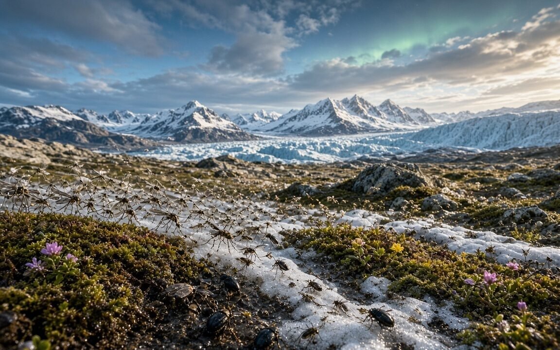 You are currently viewing Insects in the Arctic Are Making a Strange Comeback—The Tiny Creatures That Could Change the Frozen North