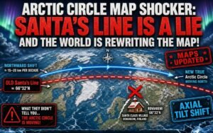 Read more about the article Arctic Circle Map SHOCKER : Santa’s Line is a LIE and the World is Rewriting the Map!